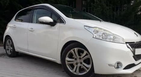 Дефлекторы окон (ветровики) Peugeot 208 Hb 5d 2012 (Пежо 208) Кобра Тюнинг